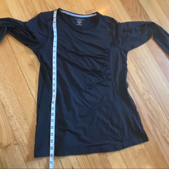 ExOfficio Dri Release Long Sleeve Top Charcoal Grey Black Medium - Picture 6 of 10